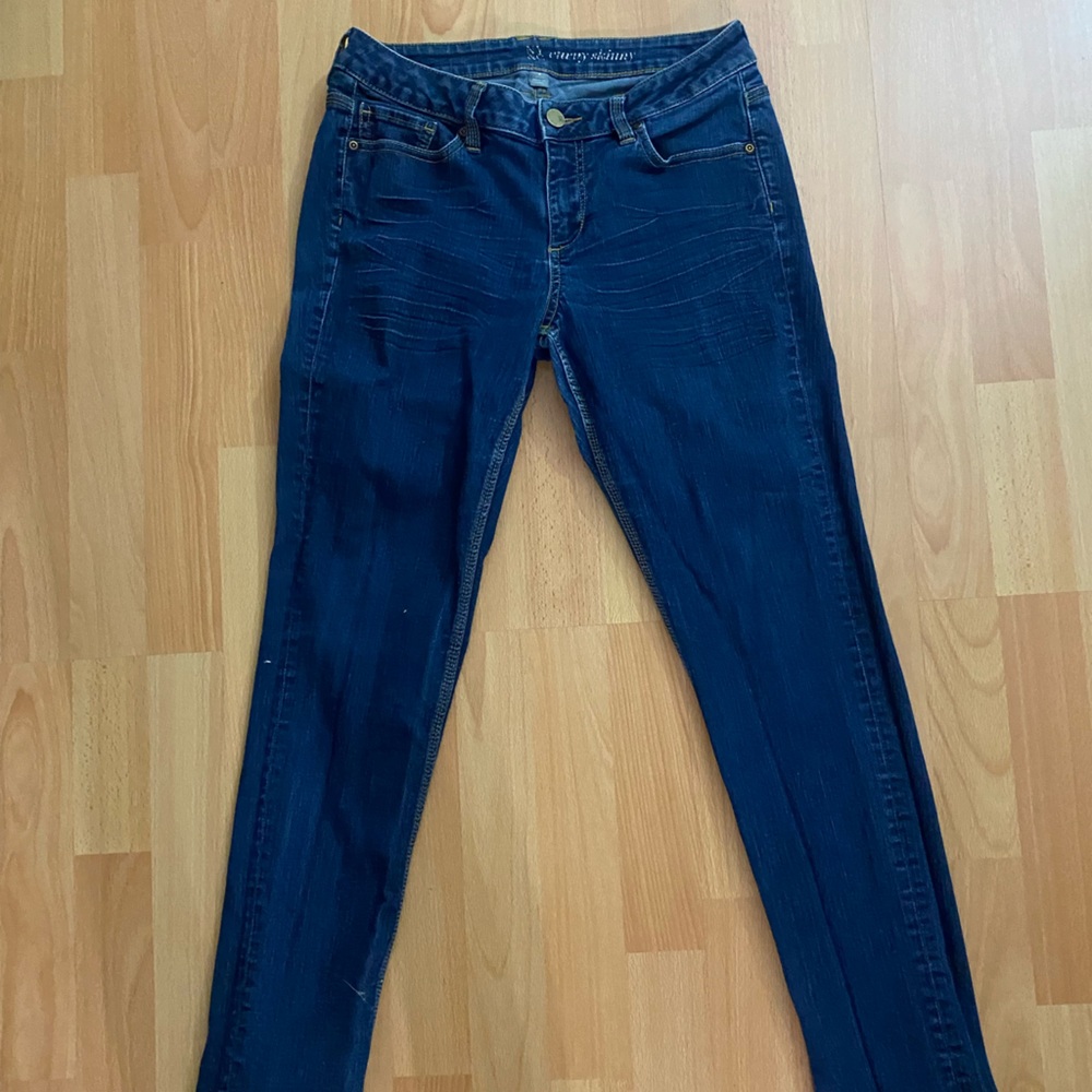 New York & Company Curvy Skinny Dark-wash Jeans Women’s Size 8 Petite